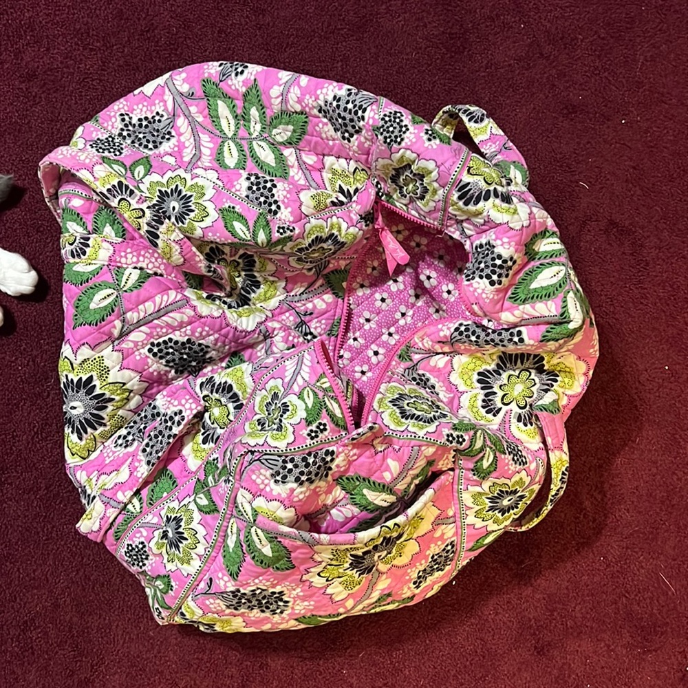 vera bradley duffel bag